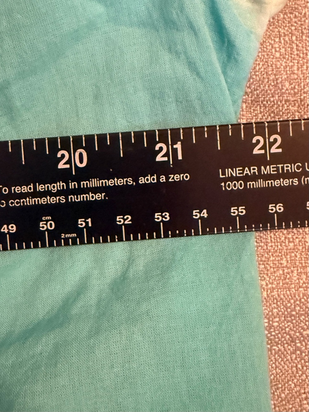 Women’s Turquoise Ruffle-Neck Short Sleeve Top - Picture 5 of 14
